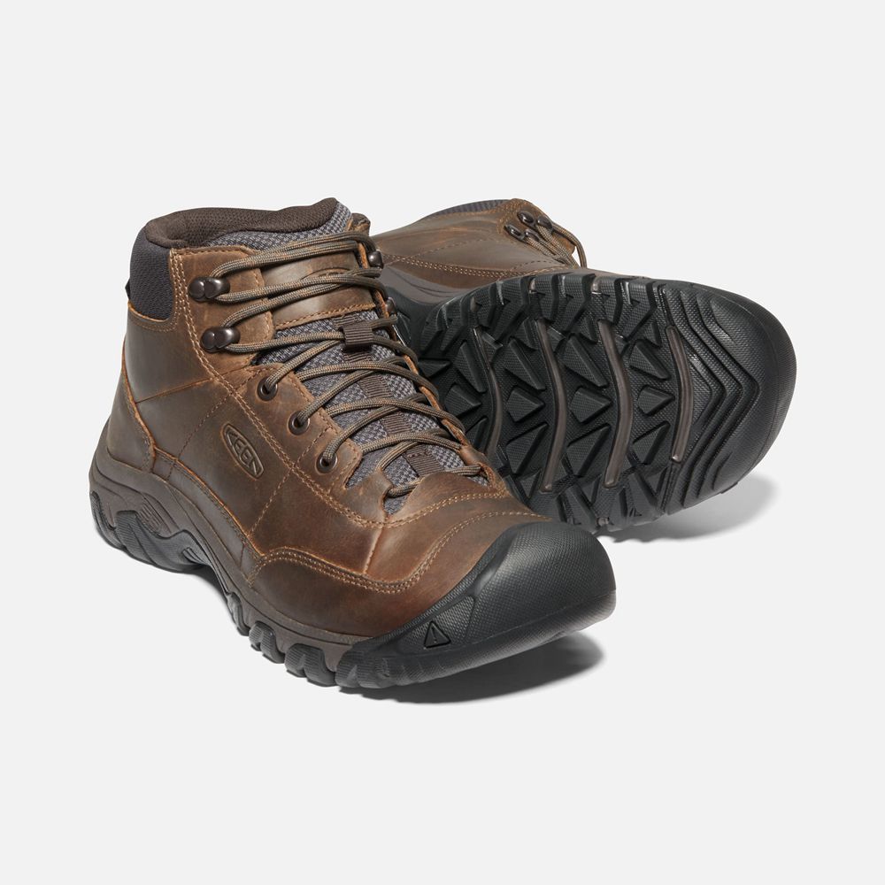 Keen Chukka Bot Erkek Kahverengi - Targhee Iii Waterproof - Türkiye PAQK95168